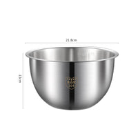 Silver Shiny Mesh Sieve Smooth Surface Stainless Steel Plate Round Shape Stainless Steel Bowl