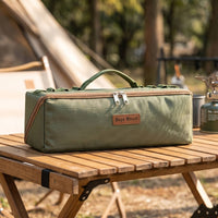 Portable Camping Tool Organizer Easy to Carry Camping Accessories Storage Bag Compact Tent Stake Bag Secure for Campers, Campsite