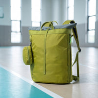 Expandable Racket Backpack Lightweight Racket Bag with Pouch Padded Tennis Backpack Adjustable for Badminton Players