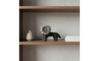 Lion Ornament Vintage Style Lion Statue Resin Craftsmanship Abstract Animal Sculpture