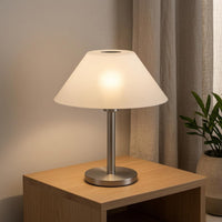 Translucent Flared Lampshade Shell Glossy Conical Lampshade Minimalist Lamp Shade Plain