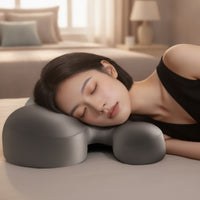 Side Sleeper Contour Pillow Ergonomic Memory Foam Pillow Contoured Bedding Pressure Relief for Bedroom, Salon