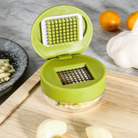 Press-Type Garlic Press