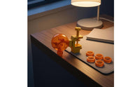 Rotating Clamp-on Pet Feeder Mental Enrichment Table Lip Feeder Boredom Breaker Treat Dispensing Toy Exercise