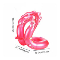 Thickened Material Underarm Swim Buoyancy Aid Leak-Proof Anti-Rollover Swim Float for Babies, Toddlers, Beach