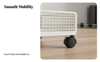 Exercise Mat Storage Rack Space Saving Design Rolling Exercise Mat Cart Large Capacity Fitness Equipment Organizer Cart for Narrow Areas, Living Room