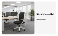 Latex pad Ergonomic Task Chair Adjustable Height Mesh spine Rolling Chair Support rotate Seat Sturdy Construction for Remote Workers, gaming enthusiasts, Students, Study Room, Workspace