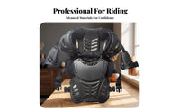 Lightweight Buckle Closure Motorcycle Riding Guard Shielded Riding Vest Motorcycle Chest Protector for Adults