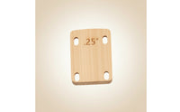3 Pieces Guitar Neck Shim with Taper Stable Maple Wood Shim Accessory for Guitarists, Workshop
