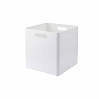 Lidded Storage Cube Large Capacity Organizer Box Stackable for Parents, Students