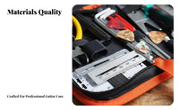 Multi-Functional Guitar Maintenance Repair Kit Portable Guitar Setup Tool Set Great Gift for Luthiers, Guitarists, Workshop, Home, On The Go