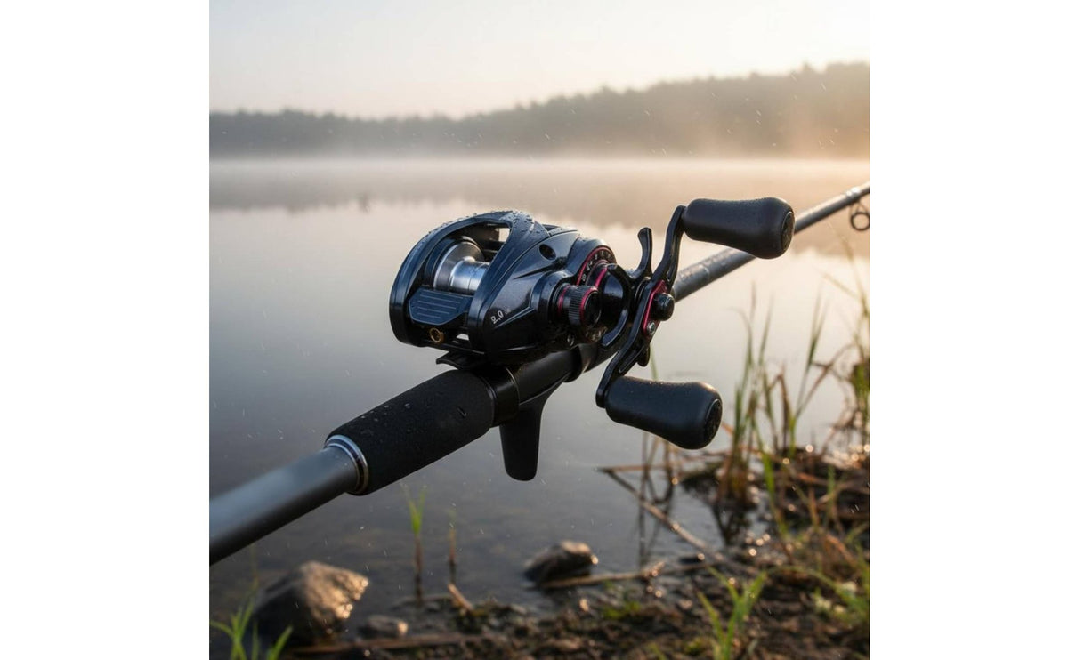 Baitcaster Audible Drag Alarm Anti-Overrun Reel Smooth Casting Metal Spool Baitcaster for Beginners