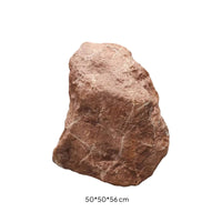 Imitation Stone Lightweight Artificial Boulder Artificial Rock Weather-Resistant Fake Boulder Natural for Landscapers, Garden