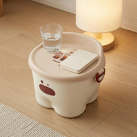 Seat-Style Storage Stool PP and Lidded Storage Stool Rounded