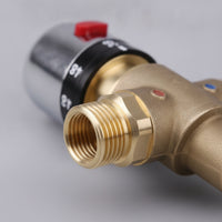 Thermostatic Temperature Actuator with Adjustment Cap Adjustable Thermostatic Control Temperature Actuator Threaded for Plumbing Setups