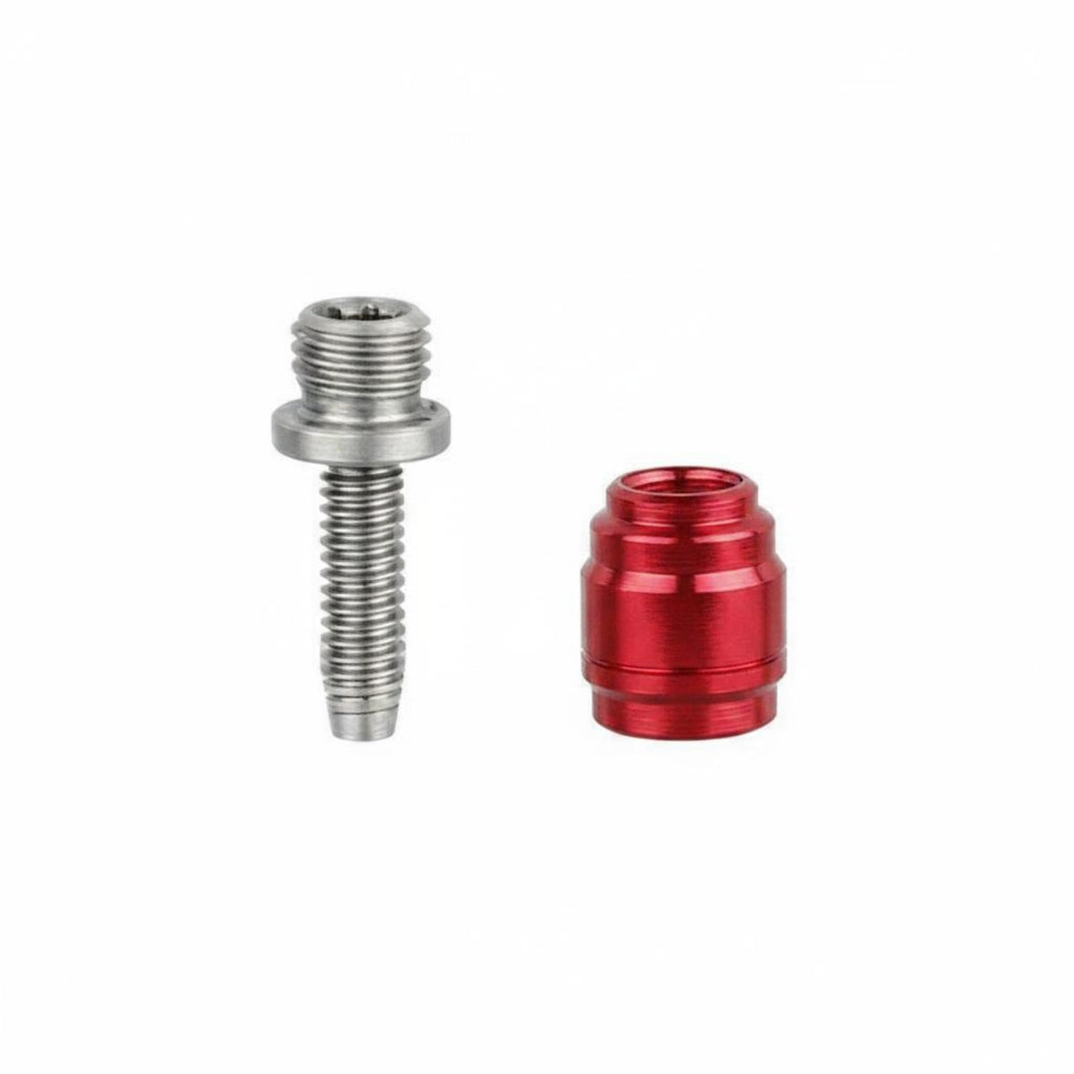 Leak Proof Hydraulic Disc Brake Olive and Barb CNC Machined Brake Hose Olive Insert Set Lightweight for Cyclists