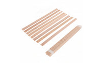 8 Pieces Spruce Wood Guitar Binding Strip Slotted Guitar Binding Strips Decorative Luthier Wood Strips Flexible for Luthiers, DIYers