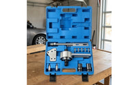 Professional Crankshaft Pulley Tool Kit Long-Lasting Pulley Removal Tool Kit Corrosion-Resistant Portable for DIYers