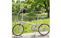 2 Pieces Stainless Steel Cycle Mudguard Set Polished Folding Bike Fenders Sturdy Mudguard for Commuters
