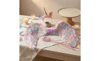 Feather Angel   Paperboard Angel Feather   Comfortable Fit Fairy-Tale Horse Headband Set