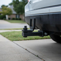 Anti-Rattle Hitch Clamp Heavy-Duty Steel Hitch Stabilizer Reduces Noise Towing Accessory for RVing, Cargo Transporting