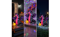 Halloween Dragon Decoration Outdoor Inflatable Dragon Inflatable with Fan Pump up Bright for Homeowners, Yard, Lawn