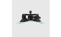 Triple Suction Cup Mount Adjustable Suction Cup Mount with Ball Joint Low-Profile Bracket for Drivers