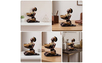 Flat-Printed Acrylic Figure with Base Waterproof Acrylic Tabletop Decoration Collectible Standee Creative for Art Lovers, Collectors, Office Desk, Bookshelf, Living Room