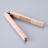 Shelling Tool Handheld Peanut Sheller Lever-Style Wooden Nut Cracker for Snackers, Kitchen, Tabletop