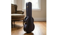 Hard Guitar Case Vintage Hard-Cover Guitar Case Heavy-Duty for Traveling Artists, Guitarists