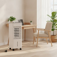 Slim Portable Evaporative Air Cooler Compact Portable Air Cooler for Small Rooms, Office