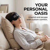 for Women with Ice Pack Included, Hot Cold Compress for Sleeping, Light Blocking Breathable Cover, Travel Essentials for Flying