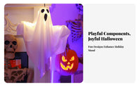 illuminated Hanging specter Luminous specterShaped Light set Outdoor Use Halloween decoration for Party Hosts, residents, spooky attraction, Garden, Indoors