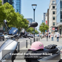 Baseball Cap Helmet 3C Certified Duckbill Helmet Sun Protection Motorcycle Baseball Cap for Men, Women, Summer, City Commuting, Outdoor Riding