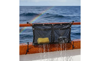 Multiple Compartments Mesh Boat Storage Bag Easy to Install Boat Hanging Organizer Quick Reach Yacht Mesh Pocket Large Capacity for Ship