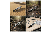 Motorcycle Shock Absorber Adjustable coil spring shock Absorber Threaded Coil-Spring Damper Assembly Damper for Motorcyclists, Rough-Terrain