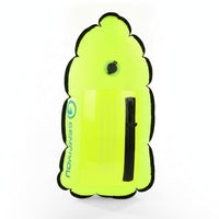 Transparent Handle Shaped Rescue Buoy Two-Chamber Buoy with Phone Pocket