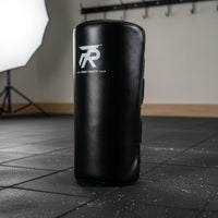 Wear-Resistant Muay Thai Calf Kick Target Microfiber Leather Combat Arts Gear Thick Padding Sports Equipment Secure Hook-and-Loop Straps for Fighters