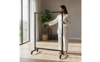Gong Stand with Wheels Wheeled Metal Gong Chime Stand Mobile Rack for Sound Healers, Musicians, Meditation Rooms, Mindfulness Practice Studios