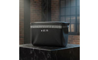 Reinforced Bike Front Basket Bag Reflective Handlebar Basket Bag Matte Lightweight for Daily Riding