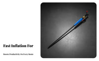 Deflation Function Air Chuck Inflator Rod Brass Valve Truck Tire Inflation Tool Leak-Proof for Mechanics, Auto Repair Shop, Garage