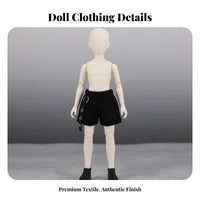 Doll Clothes Sporty Shorts Fashion 1/12 Scale BJD Clothes for Display