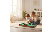 Tabletop Pool Table Space-Saving Tabletop Billiard Sturdy Table Toy for Kids, Family, Playroom, Indoor