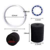 Replacement Pool Cleaner Parts with Tires and Bearings Complete Pool Cleaner Tune-up Kit Allall-Encompassing Comprehensive
