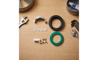 Toilet Waste Ball Mechanism Repair Kit Ball Mechanism Seal Kit Resistant Hardware for Homeowners, Plumbers