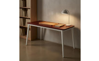 Office Desk Rounded Corners Computer Desk Four Leg Study Table