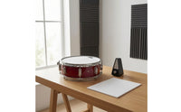 Snare Drum Effect Head Overtone Reducing Drumhead with Pull Tab Extended Pitch Range Snare Drum Head for Drummers