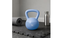 Easy Grip Soft Kettlebell Floor Friendly Quiet Kettlebell Flat Bottom Strength Training Equipment for Home Workout