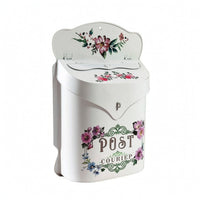 Wall-Mounted Mailbox Decorative Wall-Mounted Mail Box Locking for Office