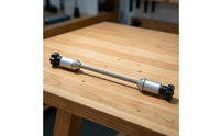 Thru Axle Hub Adapter Rod Threaded Bicycle Wheel Truing Stand Adapter High Strength Wheel Truing Stand Fixed Rod for Mechanics